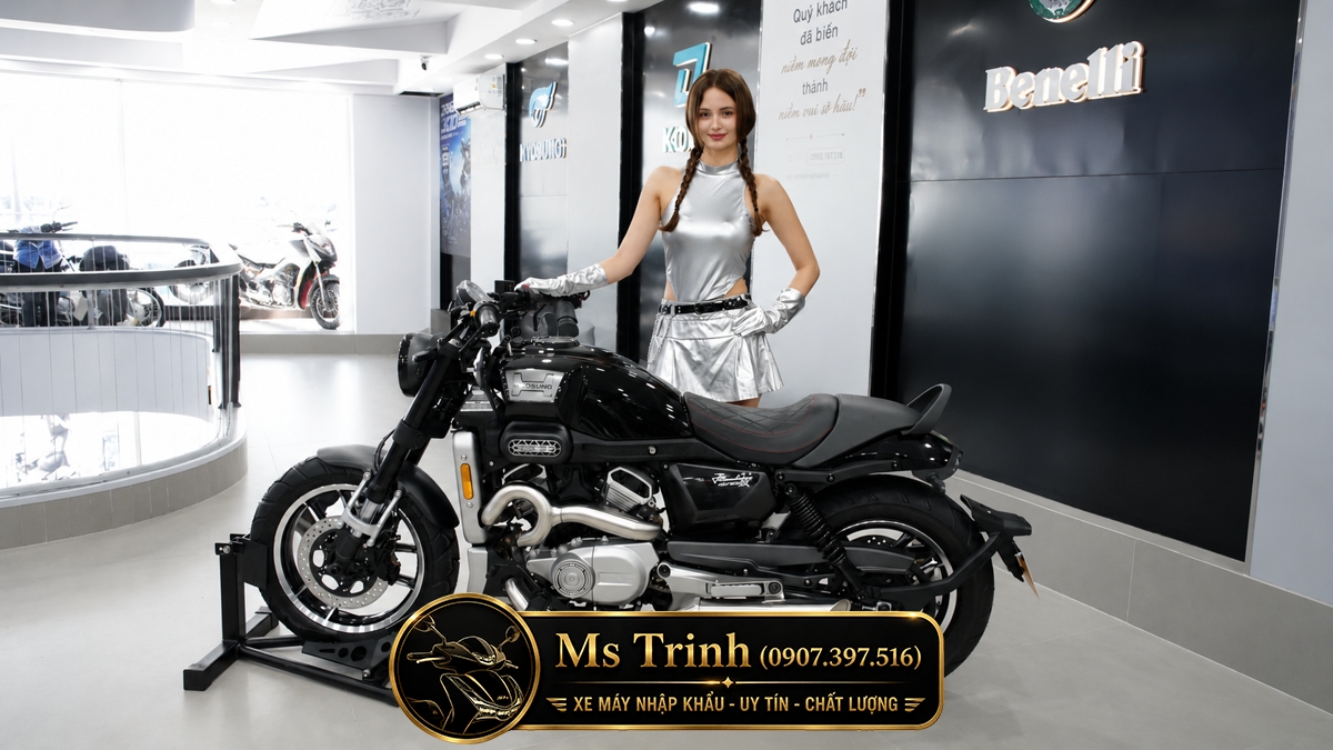 Hyosung GV350X tại Đồng Nai - Cruiser 350cc Phong Cách Mỹ Cơ Bắp, Cá Tính