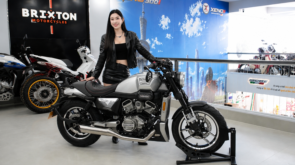 Hyosung GV350X tại Đồng Nai - Cruiser 350cc Phong Cách Mỹ Cơ Bắp, Cá Tính