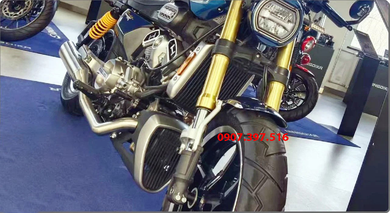 Hyosung GV350X tại Đồng Nai - Cruiser 350cc Phong Cách Mỹ Cơ Bắp, Cá Tính