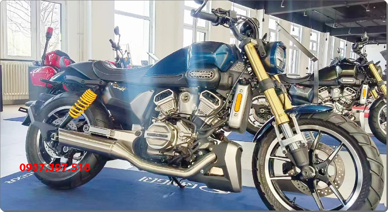 Hyosung GV350X tại Đồng Nai - Cruiser 350cc Phong Cách Mỹ Cơ Bắp, Cá Tính