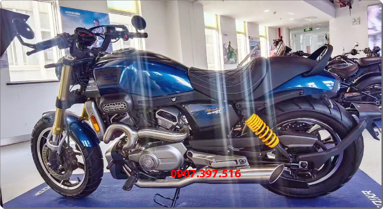 Hyosung GV350X tại Đồng Nai - Cruiser 350cc Phong Cách Mỹ Cơ Bắp, Cá Tính