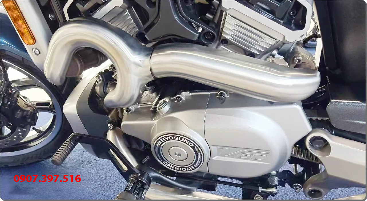 Hyosung GV350X tại Đồng Nai - Cruiser 350cc Phong Cách Mỹ Cơ Bắp, Cá Tính