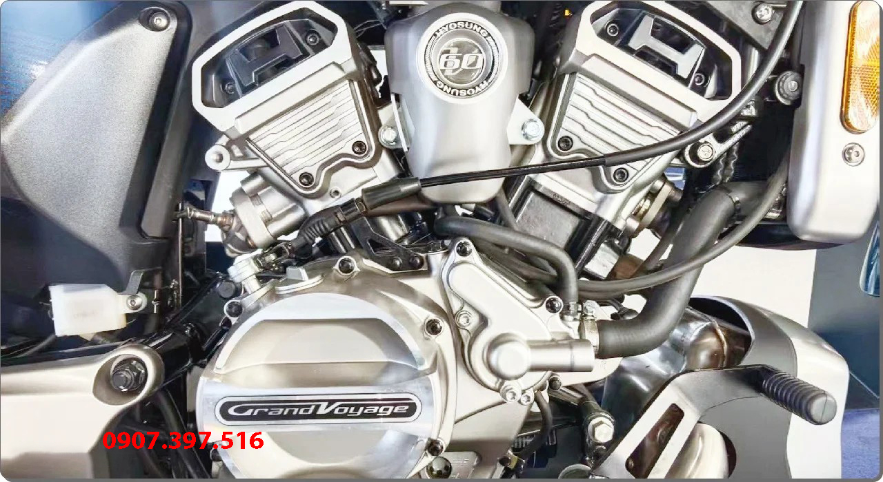 Hyosung GV350X tại Đồng Nai - Cruiser 350cc Phong Cách Mỹ Cơ Bắp, Cá Tính