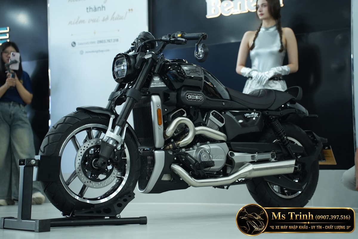 Hyosung GV350X tại Đồng Nai - Cruiser 350cc Phong Cách Mỹ Cơ Bắp, Cá Tính