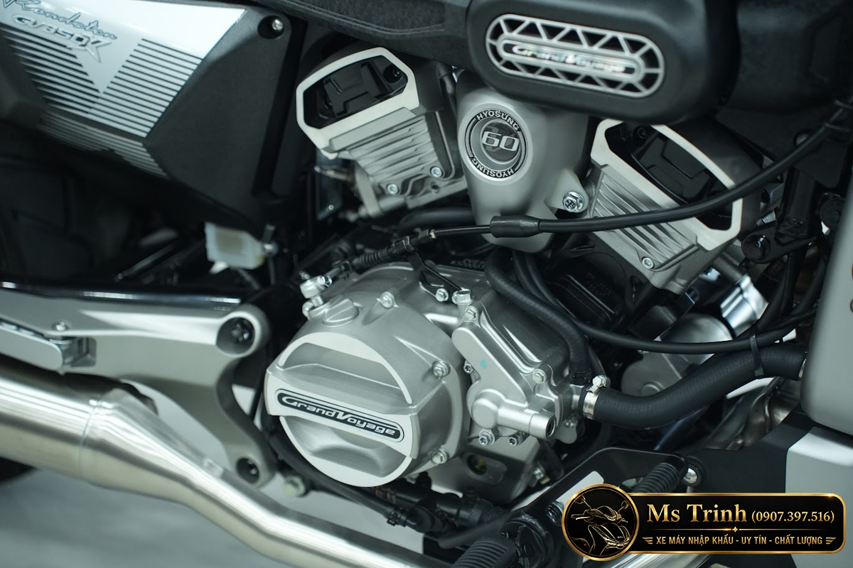 Hyosung GV350X tại Đồng Nai - Cruiser 350cc Phong Cách Mỹ Cơ Bắp, Cá Tính