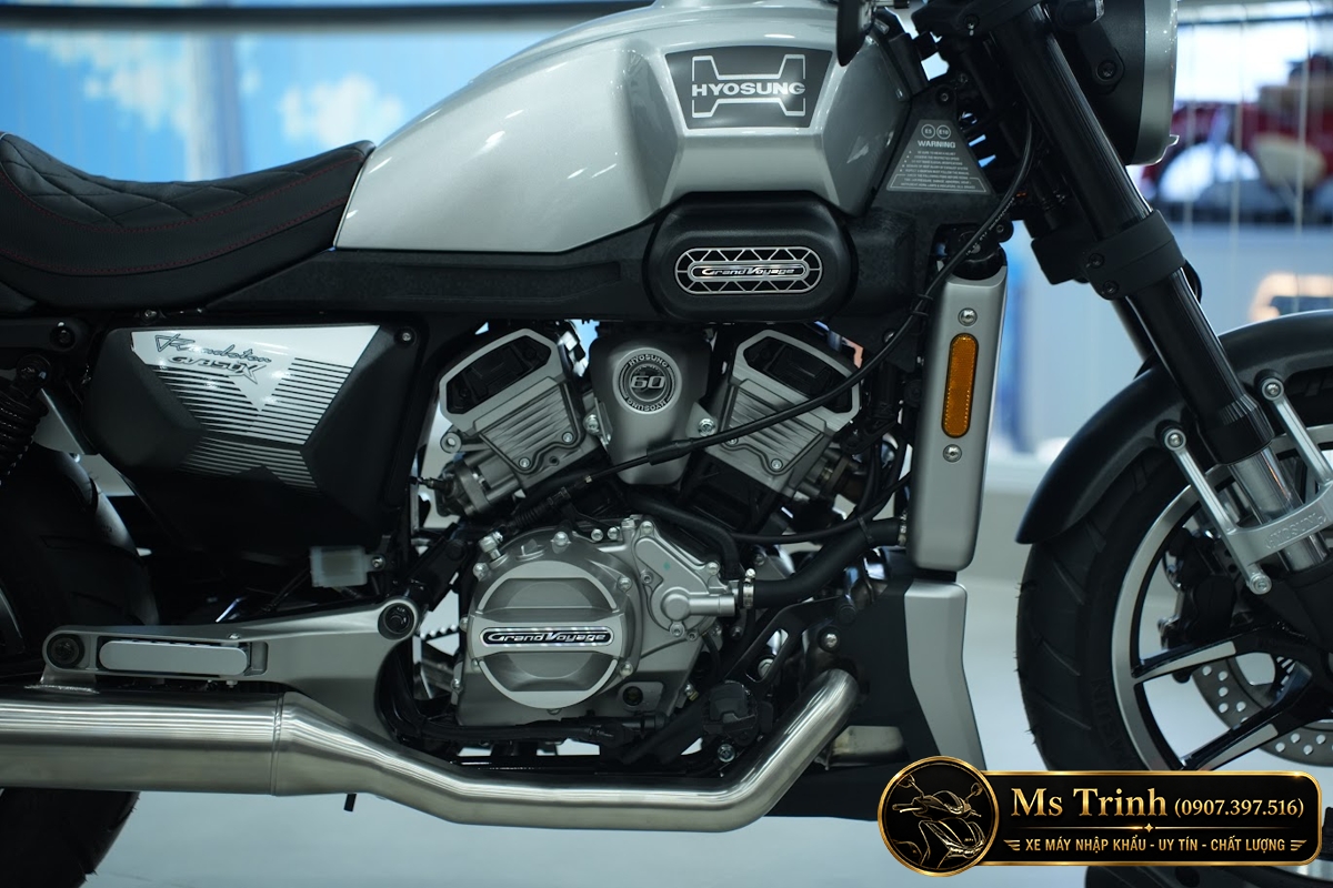 Hyosung GV350X tại Đồng Nai - Cruiser 350cc Phong Cách Mỹ Cơ Bắp, Cá Tính