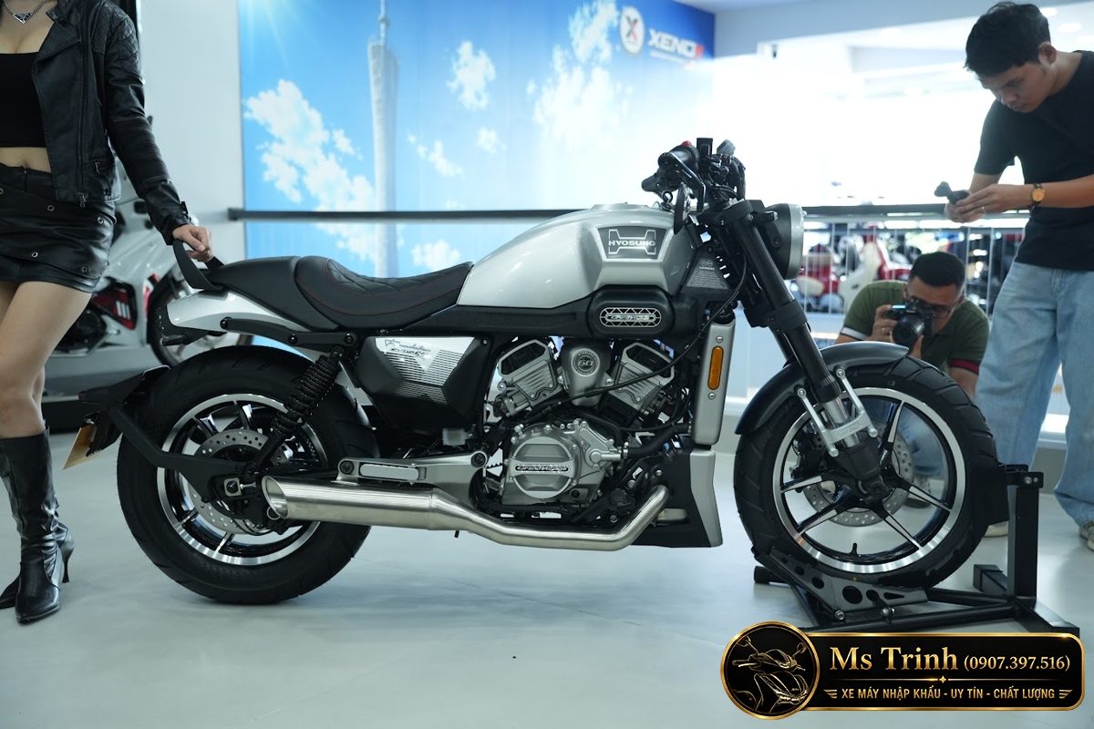 Hyosung GV350X tại Đồng Nai - Cruiser 350cc Phong Cách Mỹ Cơ Bắp, Cá Tính