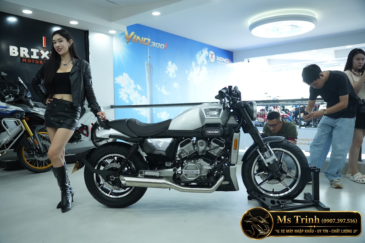 Hyosung GV350X tại Đồng Nai - Cruiser 350cc Phong Cách Mỹ Cơ Bắp, Cá Tính