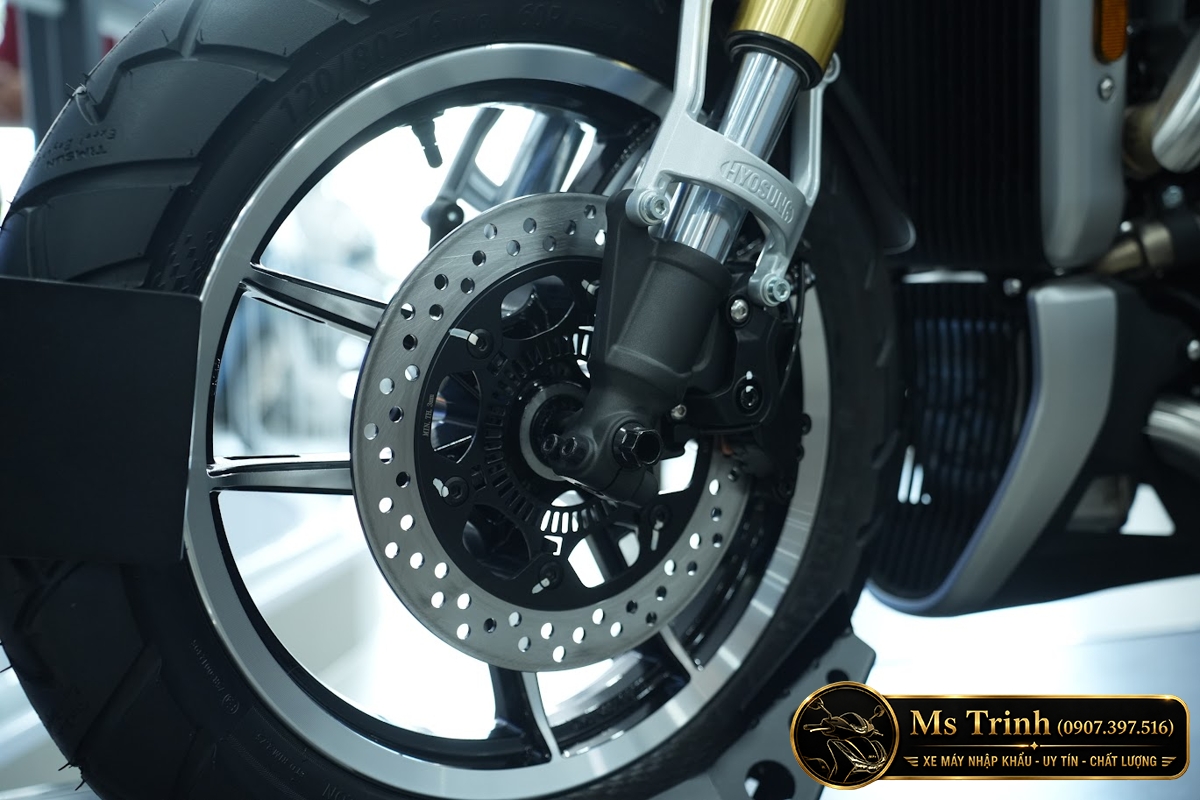 Hyosung GV350X tại Đồng Nai - Cruiser 350cc Phong Cách Mỹ Cơ Bắp, Cá Tính