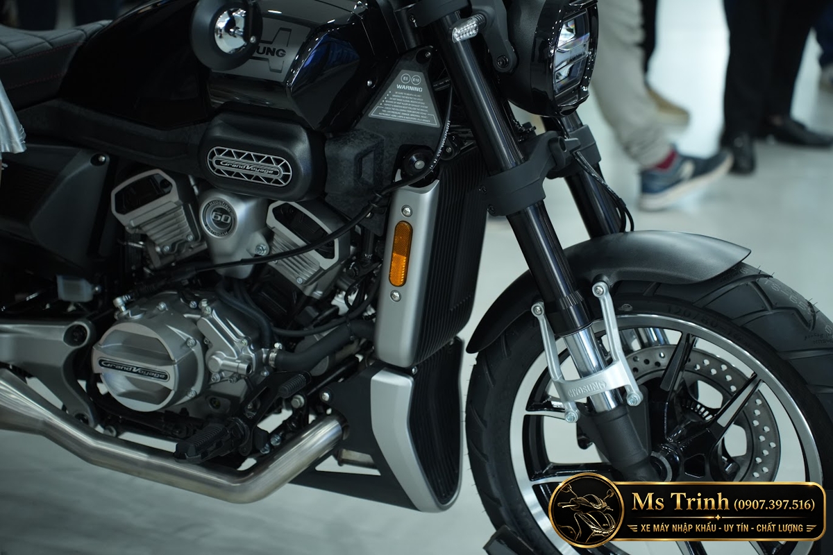 Hyosung GV350X tại Đồng Nai - Cruiser 350cc Phong Cách Mỹ Cơ Bắp, Cá Tính