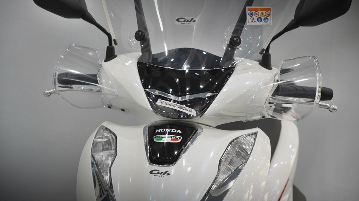 Honda SH150 trắng pha lê nhập Ý 2026 tại Đồng Nai - Sport Edition chính ngạch, chuẩn chất Ý