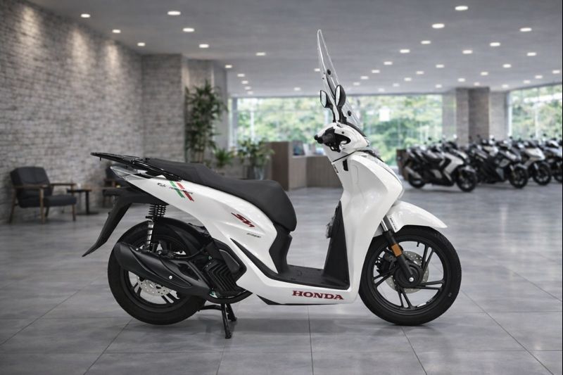 Honda SH150 trắng pha lê nhập Ý 2026 tại Đồng Nai - Sport Edition chính ngạch, chuẩn chất Ý