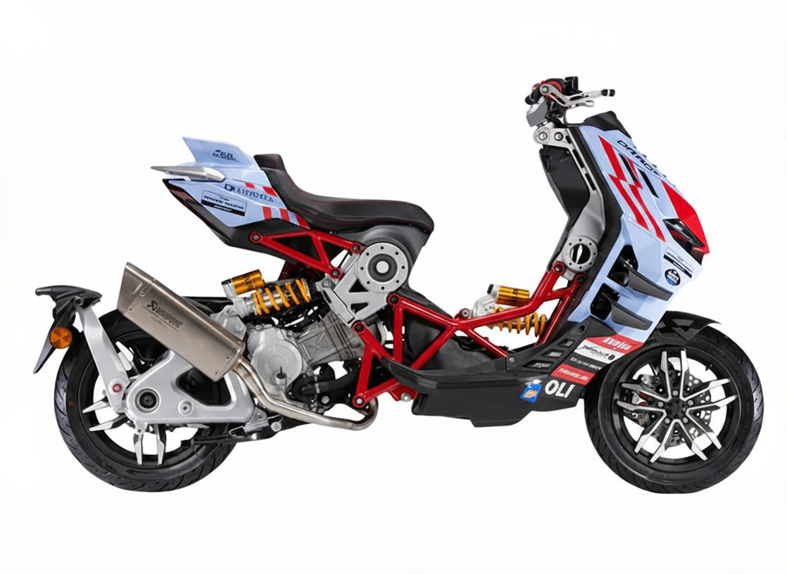 Italjet Dragster 300 Gresini Racing Tại Đồng Nai - Chiếc Scooter Ý Khiến Dân Chơi Xe Phải Ngoái Nhìn