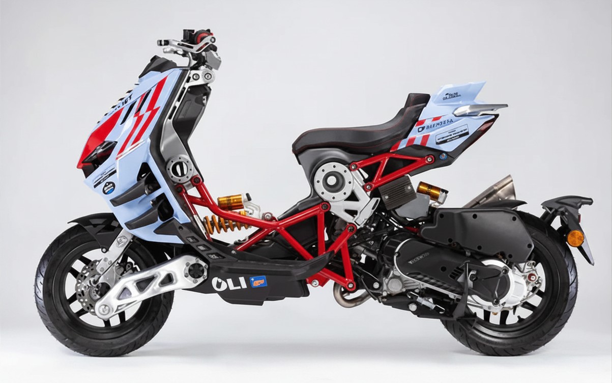 Italjet Dragster 300 Gresini Racing Tại Đồng Nai - Chiếc Scooter Ý Khiến Dân Chơi Xe Phải Ngoái Nhìn
