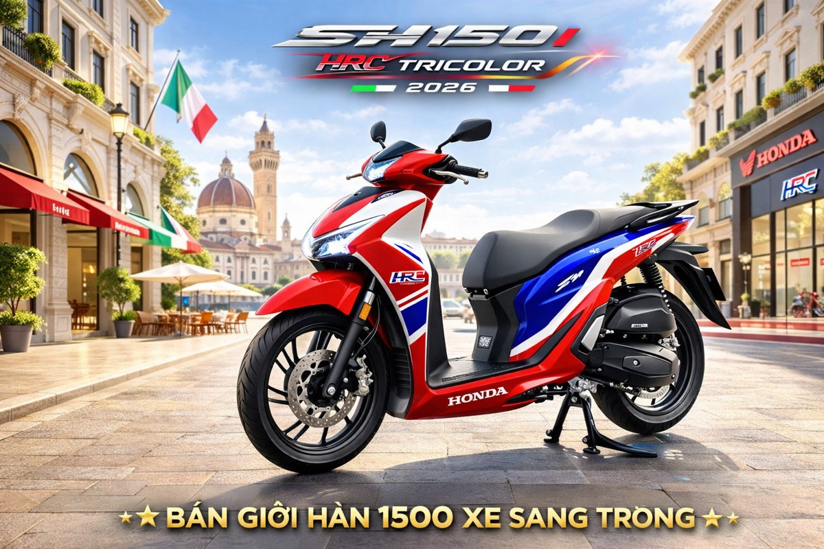 Honda Sh150 HRC 2026 Special Editon tại Đồng Nai - Siêu phẩm SH Ý giới hạn 500 xe toàn cầu