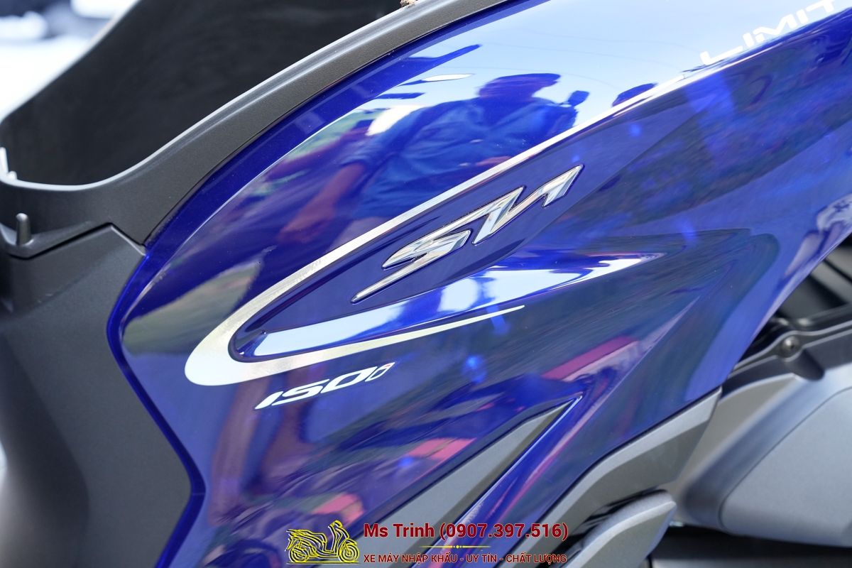 Honda SH150 Vetro Blue 2026 Limited Edition - Siêu phẩm SH Ý dàn áo xanh trong suốt cực hiếm tại Đồng Nai