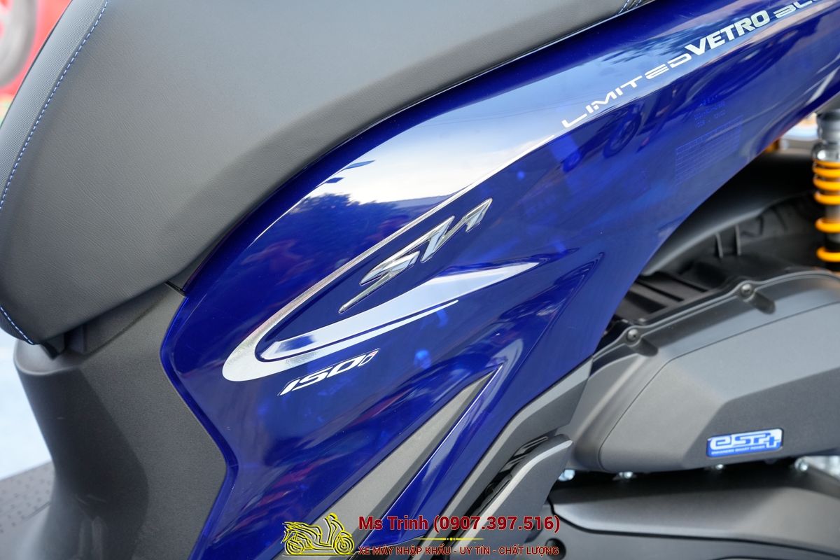 Honda SH150 Vetro Blue 2026 Limited Edition - Siêu phẩm SH Ý dàn áo xanh trong suốt cực hiếm tại Đồng Nai