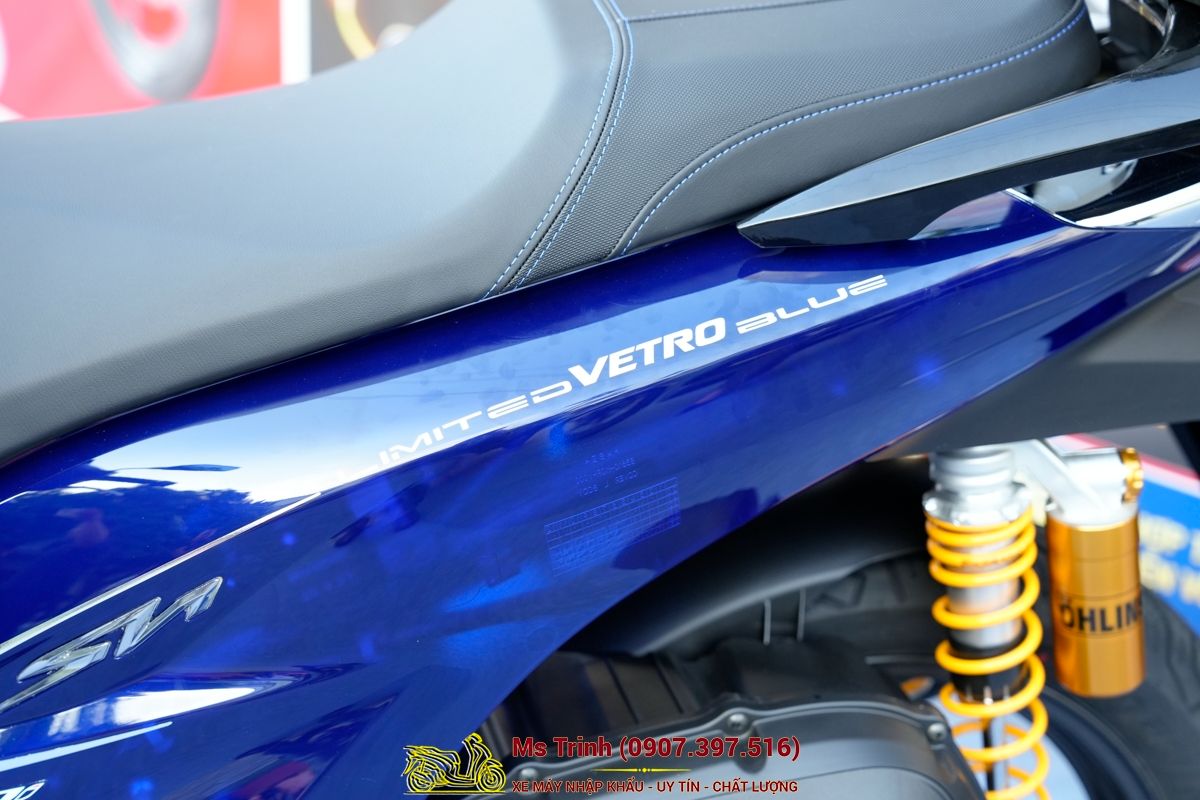 Honda SH150 Vetro Blue 2026 Limited Edition - Siêu phẩm SH Ý dàn áo xanh trong suốt cực hiếm tại Đồng Nai