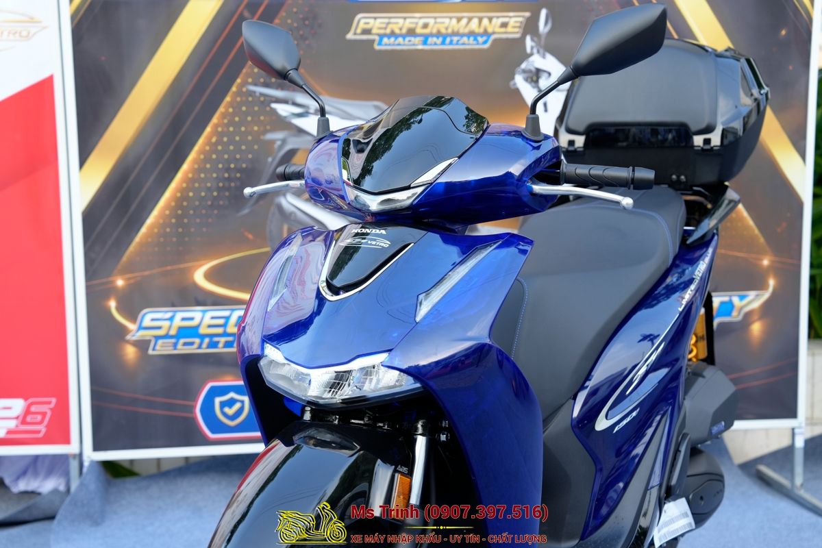 Honda SH150 Vetro Blue 2026 Limited Edition - Siêu phẩm SH Ý dàn áo xanh trong suốt cực hiếm tại Đồng Nai
