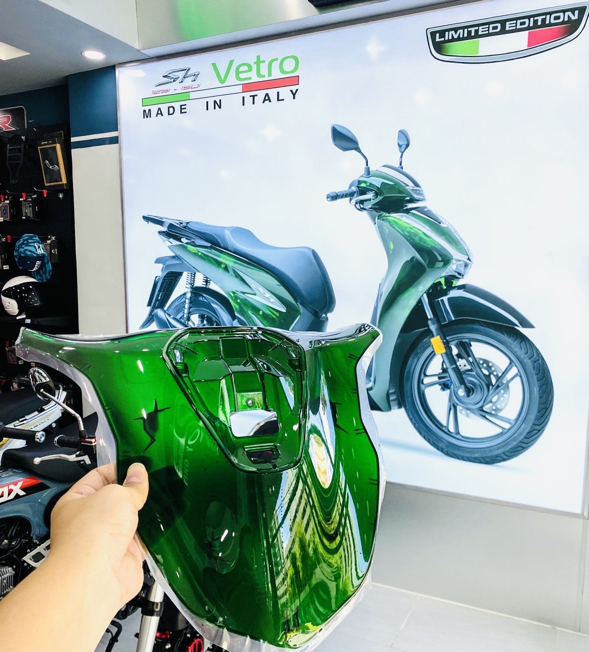 Honda SH150i Vetro 2025, Made In Italy, Nhập Chính Hãng Từ Ý tại Đồng Nai