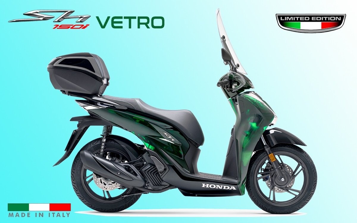 Honda SH150i Vetro 2025, Made In Italy, Nhập Chính Hãng Từ Ý tại Đồng Nai
