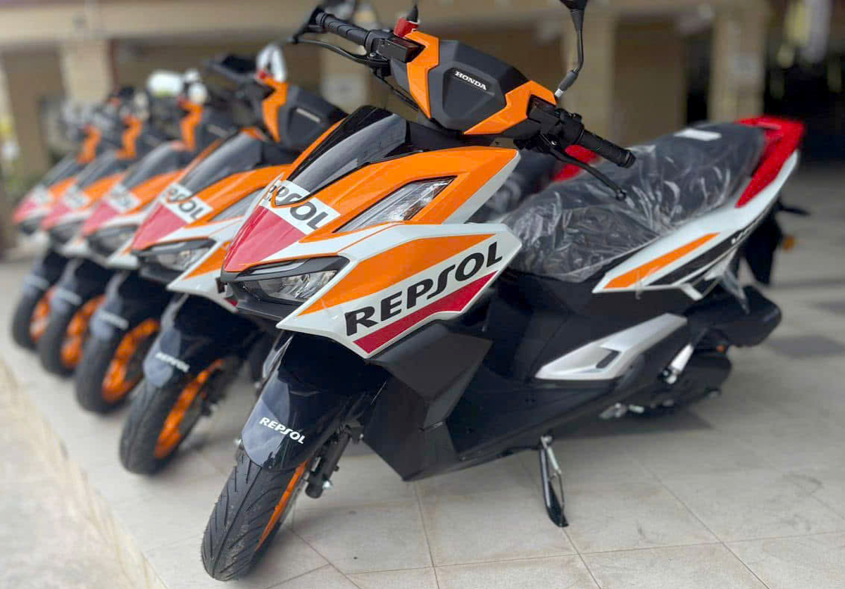 Honda Vario160 Repsol Edition, Giới hạn 2.000 xe, NK Malaysia tại Đồng Nai