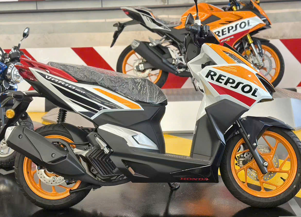 Honda Vario160 Repsol Edition, Giới hạn 2.000 xe, NK Malaysia tại Đồng Nai