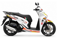 Honda SH150 Ý Malossi 2026 tại Đồng Nai - Tem custom thể thao, dáng SH thanh lịch